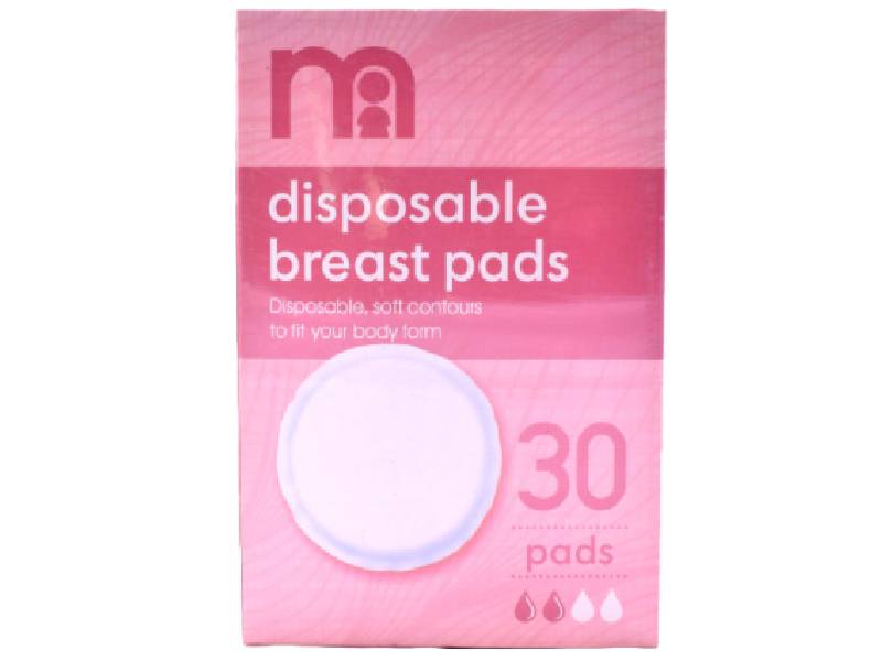 Mothercare Disposable Breast Pads 30Pcs Wellexy
