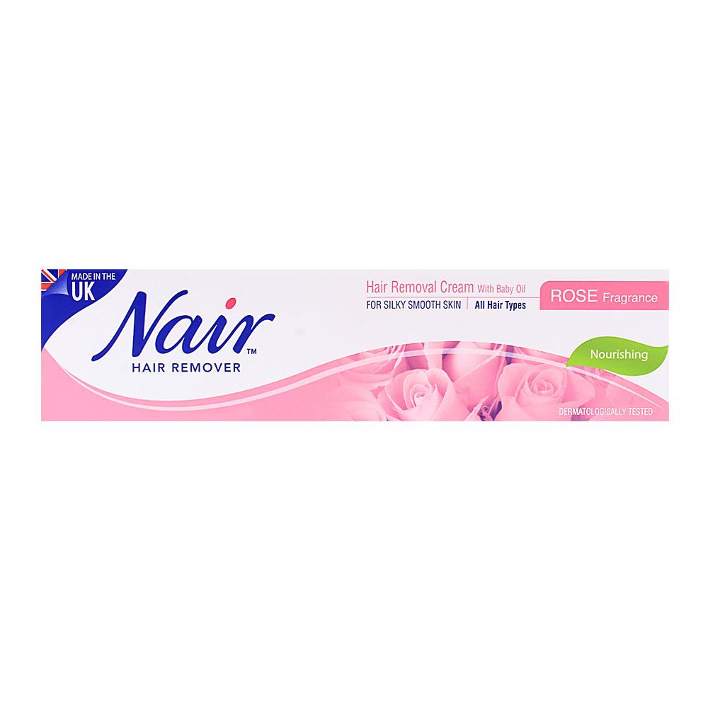 Nair Hair Removal Rose Nourishing Cream 110ml – Wellexy