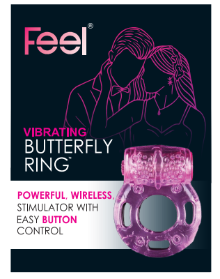 Feel Vibrating Butterfly Ring USA