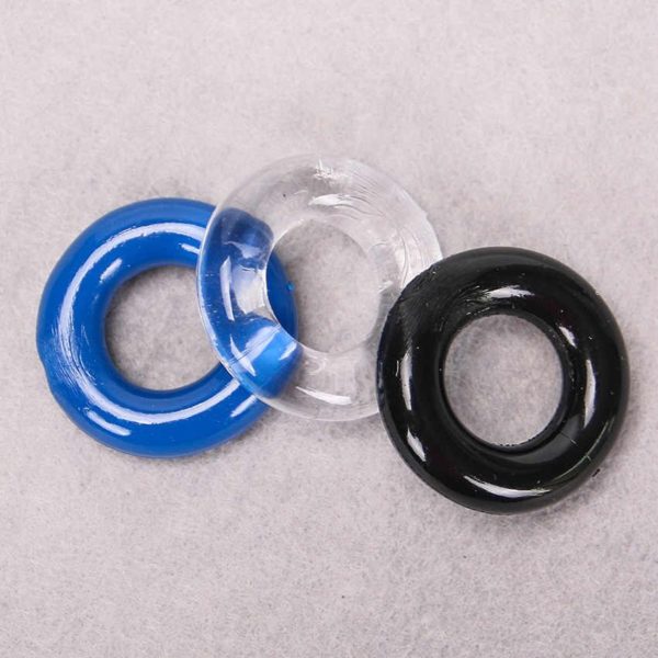 Silicon Cock Rings Pack of 3