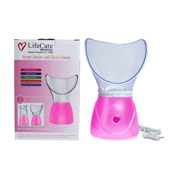 LifeCare 2 in 1 steam inhaler and facial sauna.