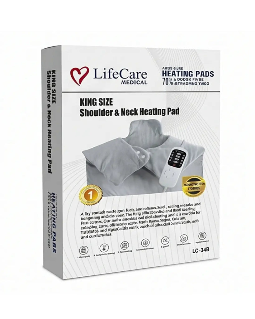 LifeCare LC 34B king size neck and shoulders heating pad.