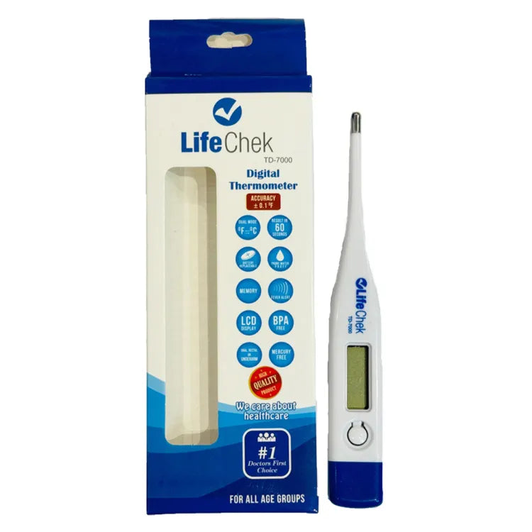 LifeChek TD 7000 digital thermometer.