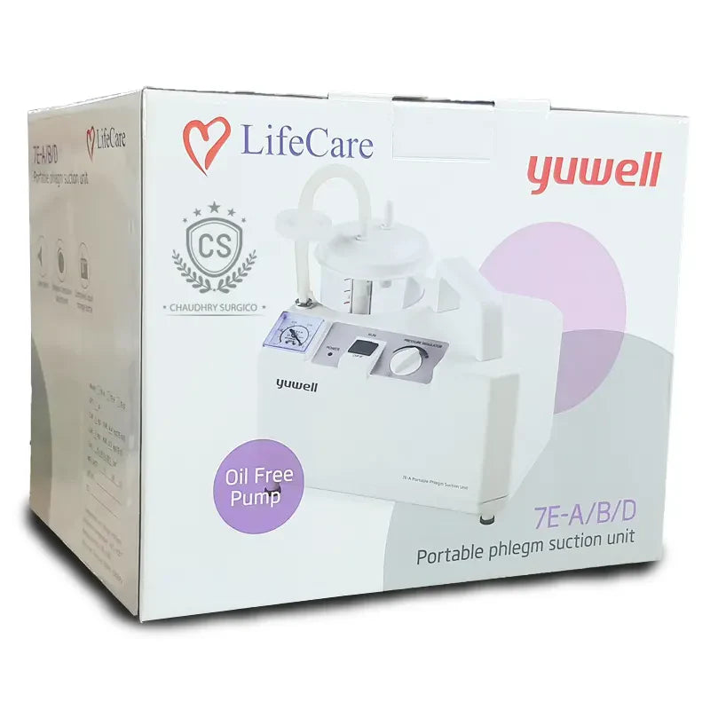 Yuwell 7e-a portable phlegm suction machine