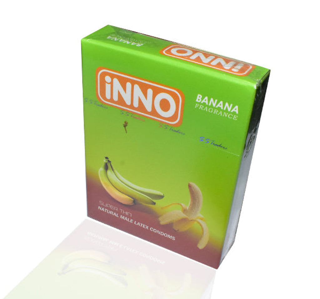 iNNO Banana Flavored Condoms