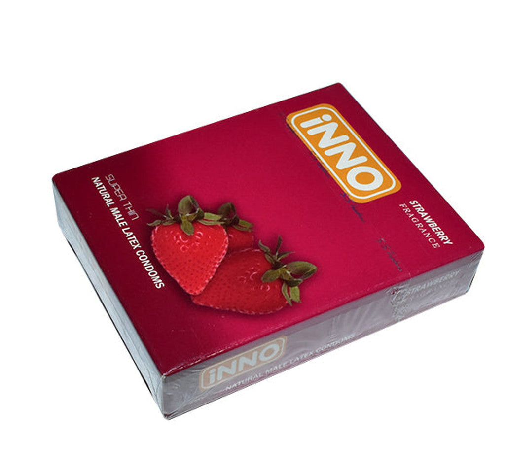 iNNO Strawberry Flavored Condoms