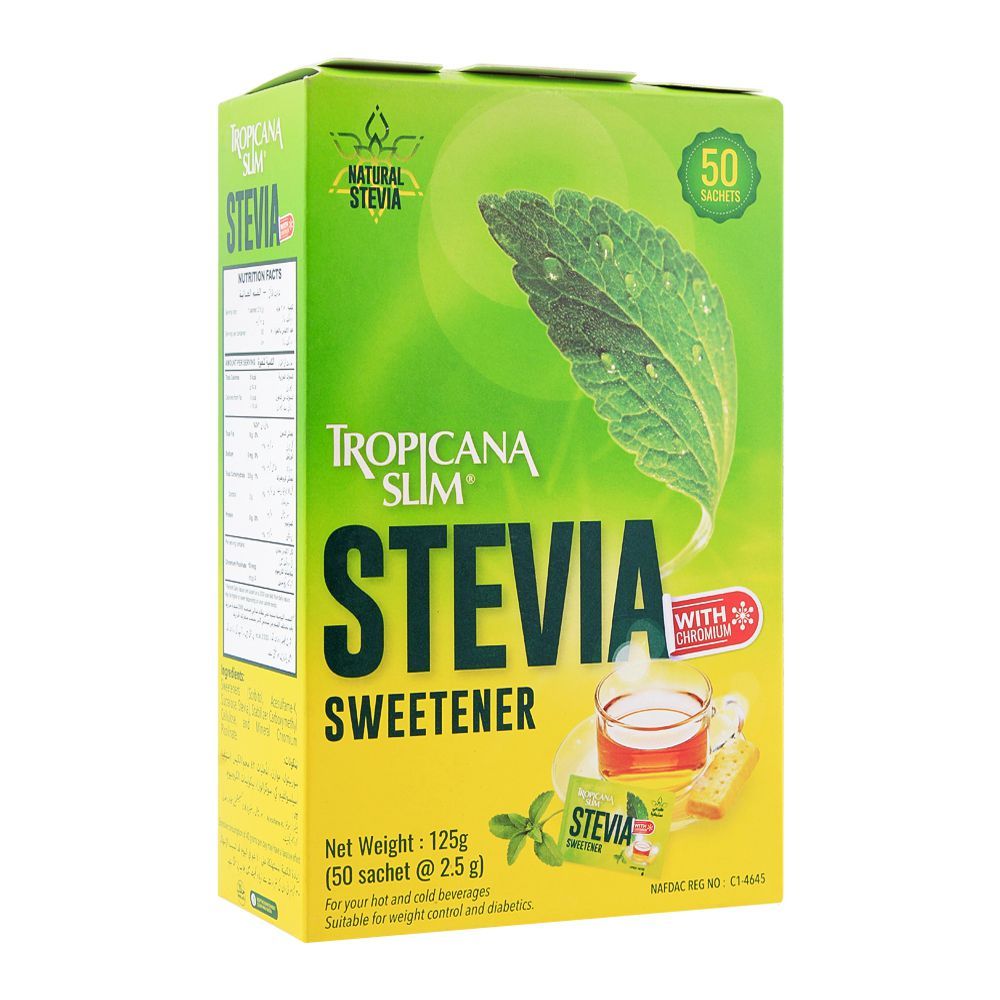 Tropicana Slim Stevia Sweetener Sachet