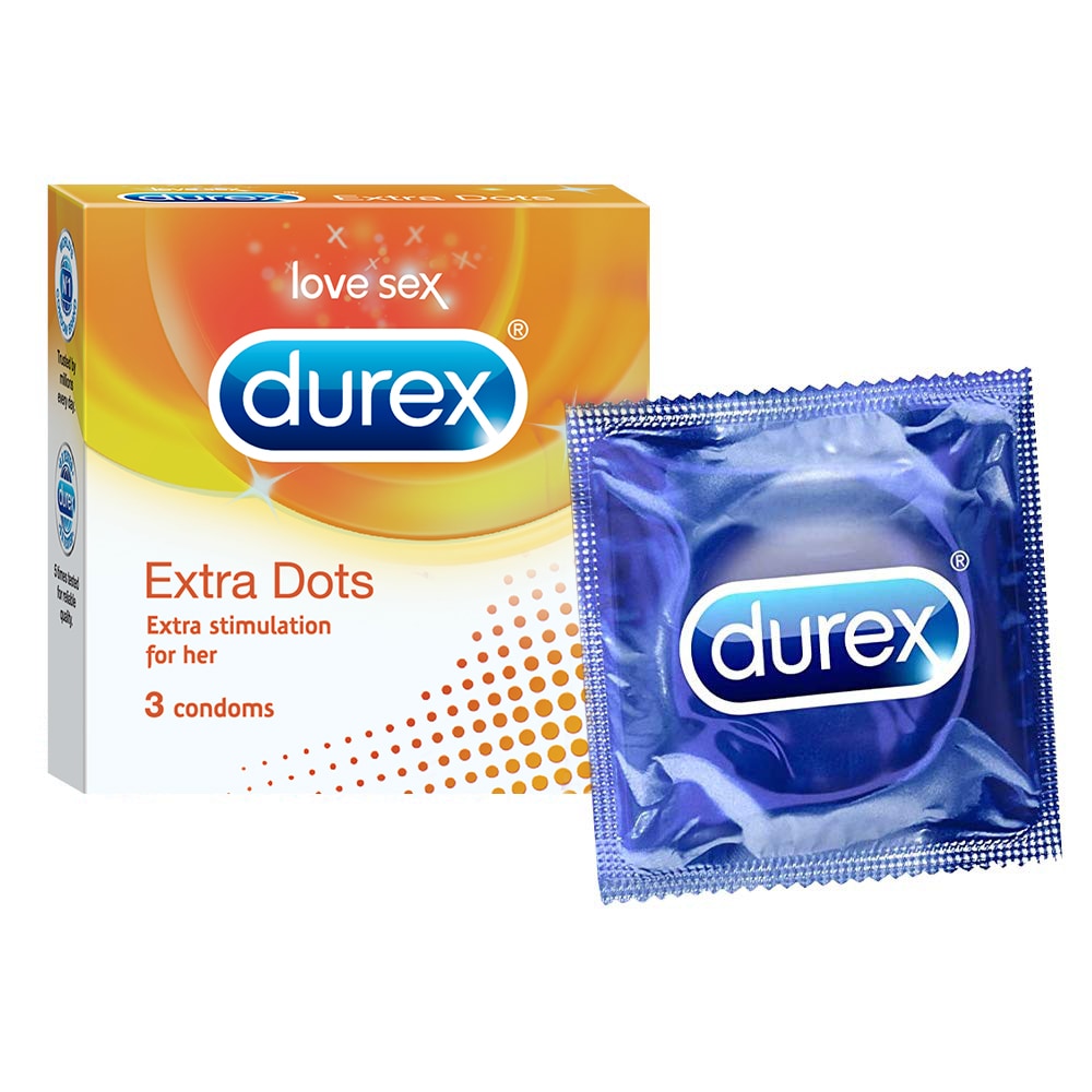 Durex Extra Dots Pack Of 6