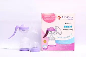 Lifecare Manual Breast Pump for Mother Breastfeeding Set