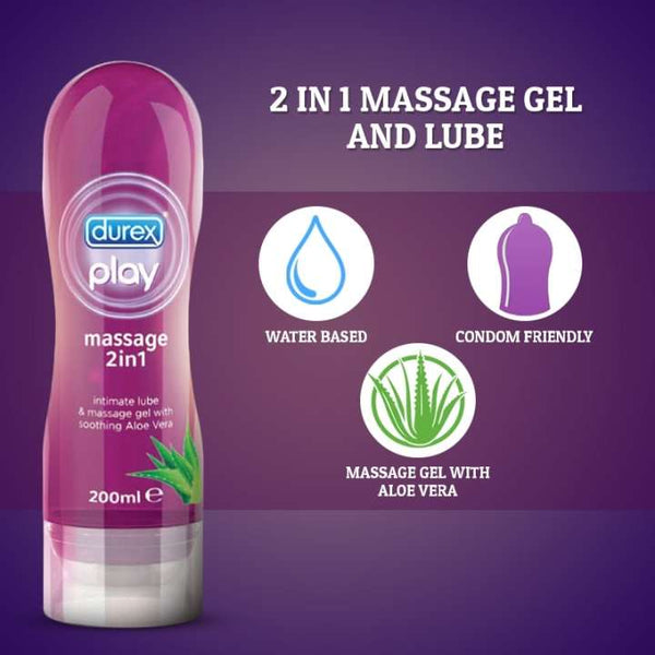 Durex Play 2 in 1 Soothing Aleo Gel 200 ml Lube