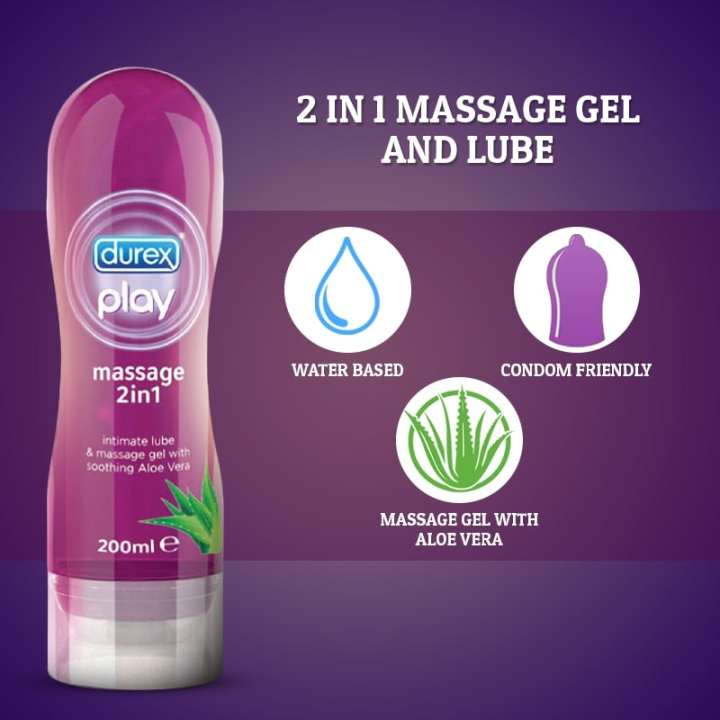 Durex Play 2 in 1 Soothing Aleo Gel 200 ml Lube Wellexy Durex Play 2 in 1 Soothing Aleo Gel 200 ml Lube Wellexy