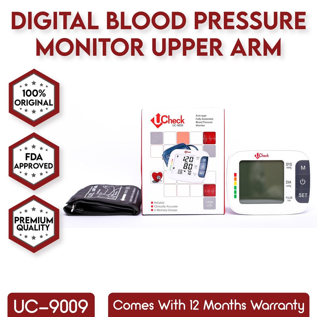Ucheck Blood Pressure Monitor Upper Arm