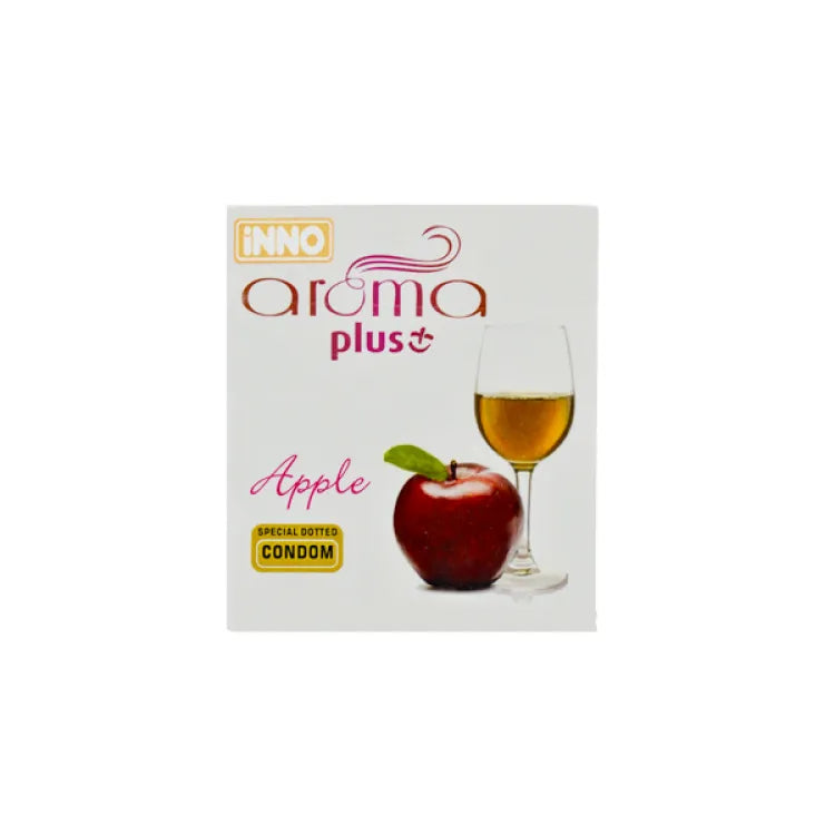 Aroma Plus Apple Special dotted Condoms