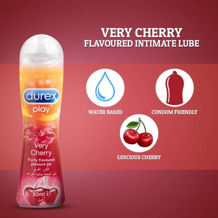 Durex Very Cherry Lube 50ml Wellexy
