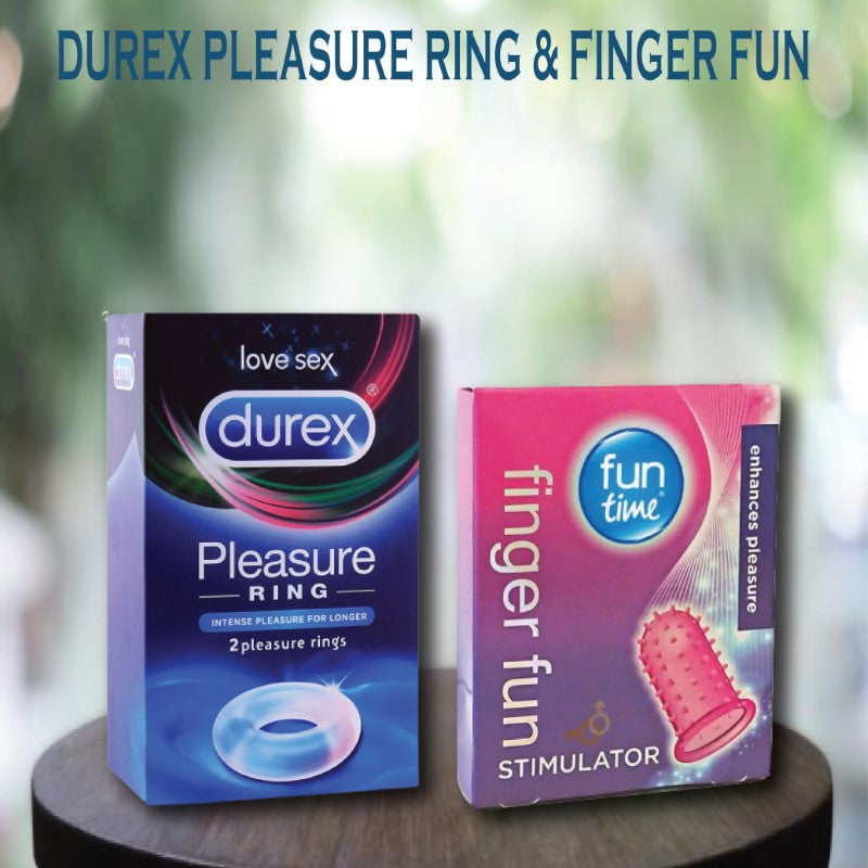 Joy Bundle ( Durex Rings + Funtime Finger Fun Simulator)