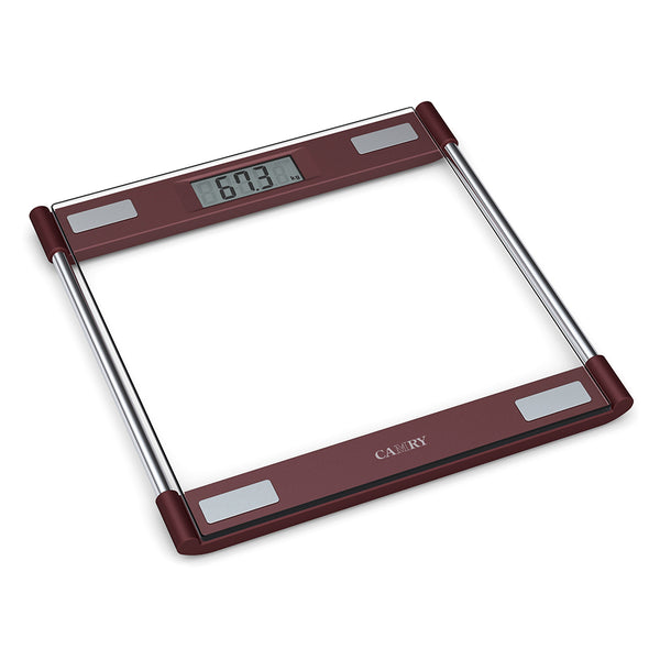 Camry Electronic Personal Scale Weight Machine Digital Glass Transparent