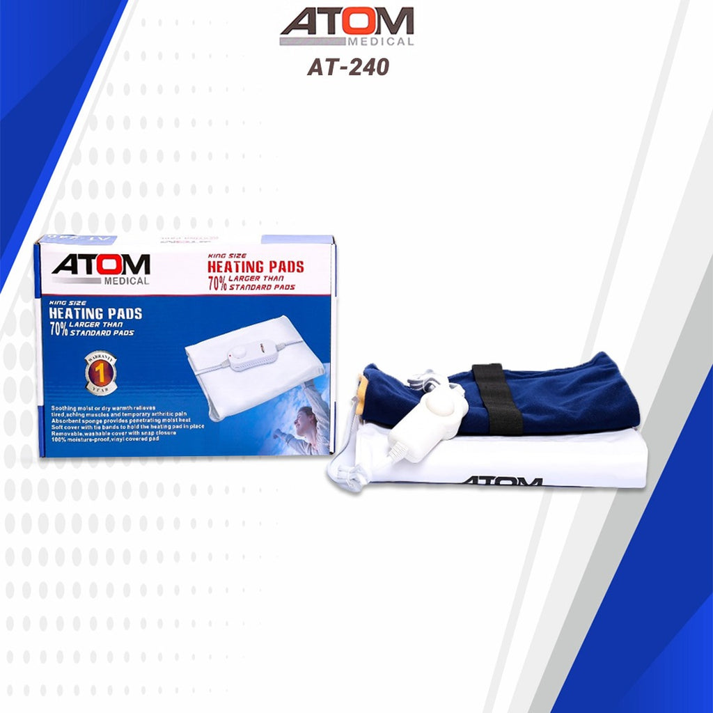 Atom Electric Heating Pads With Fleece Cover