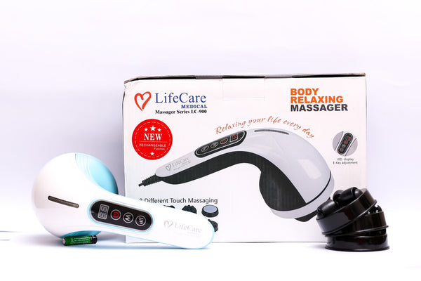 Life Care Wireless Body Relaxing Massager With 8 Heads (6201712246969)