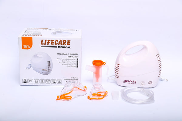 LifeCare Compressor Home-Use Nebulizer Electric inhaler for nebulizing liquid medication for colds
