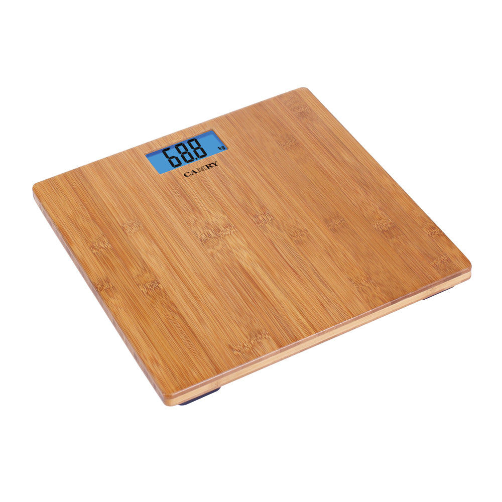 Camry Electronic Personal Scale Weight Machine Digital Wooden Bathroom Scale
