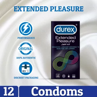 Durex Extended Pleasure (Timing) Condoms Pack of 12