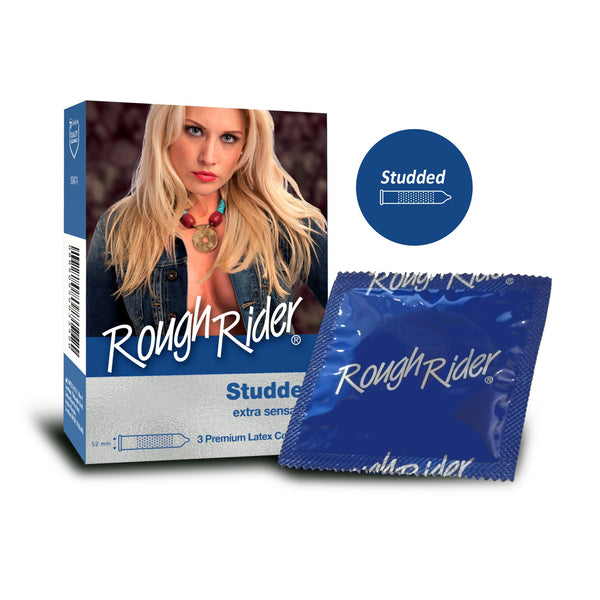 Rough Rider Studded Latex Condoms