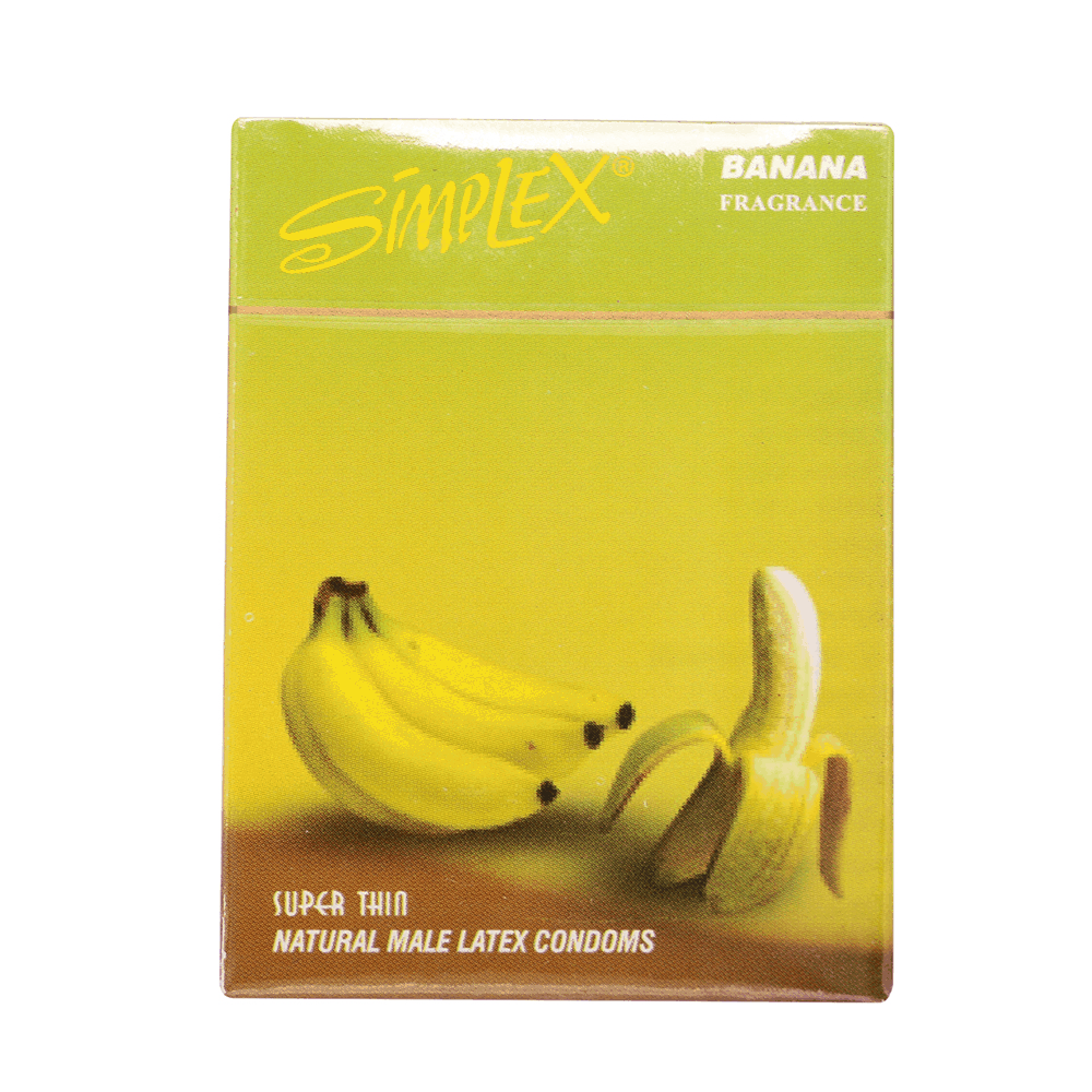 Simplex Flavored Condoms Banana